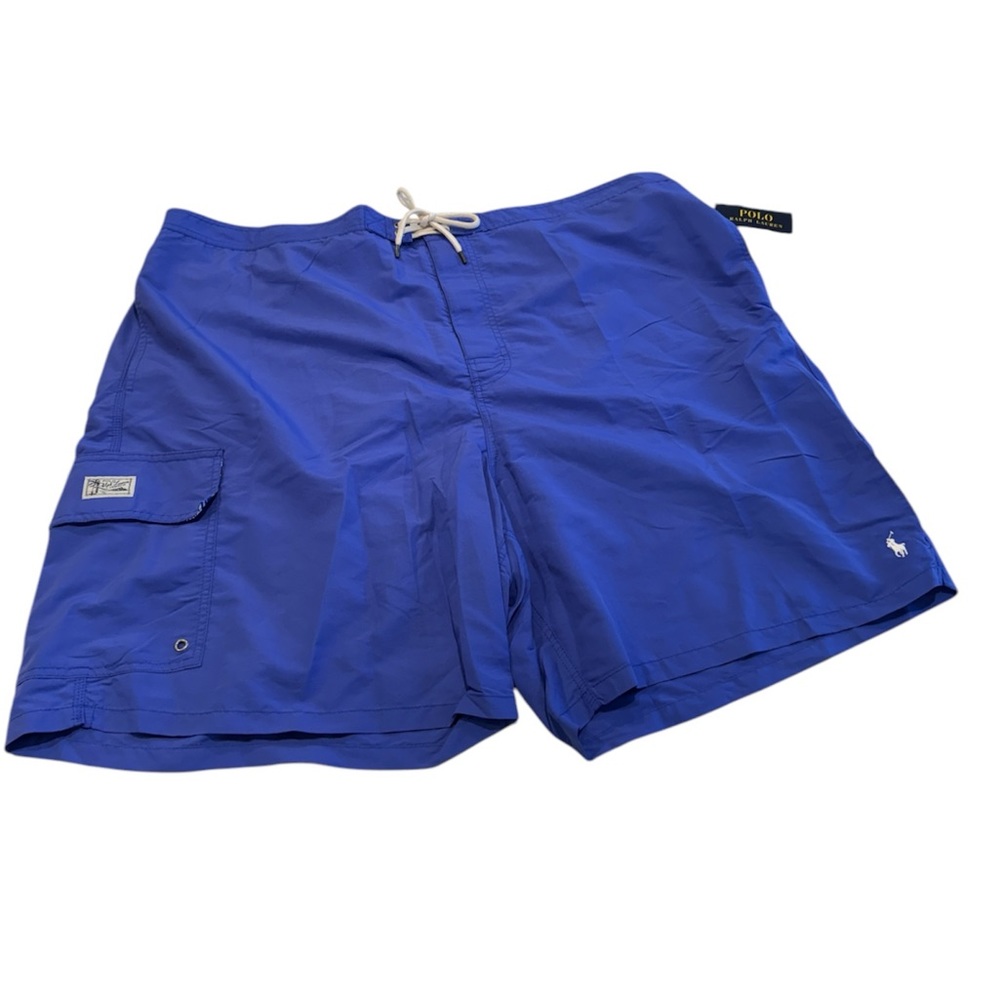 Polo‎ Ralph Lauren Men’s Big & Tall Classic Swim Trunks Blue Size 4XB NEW/NWT
